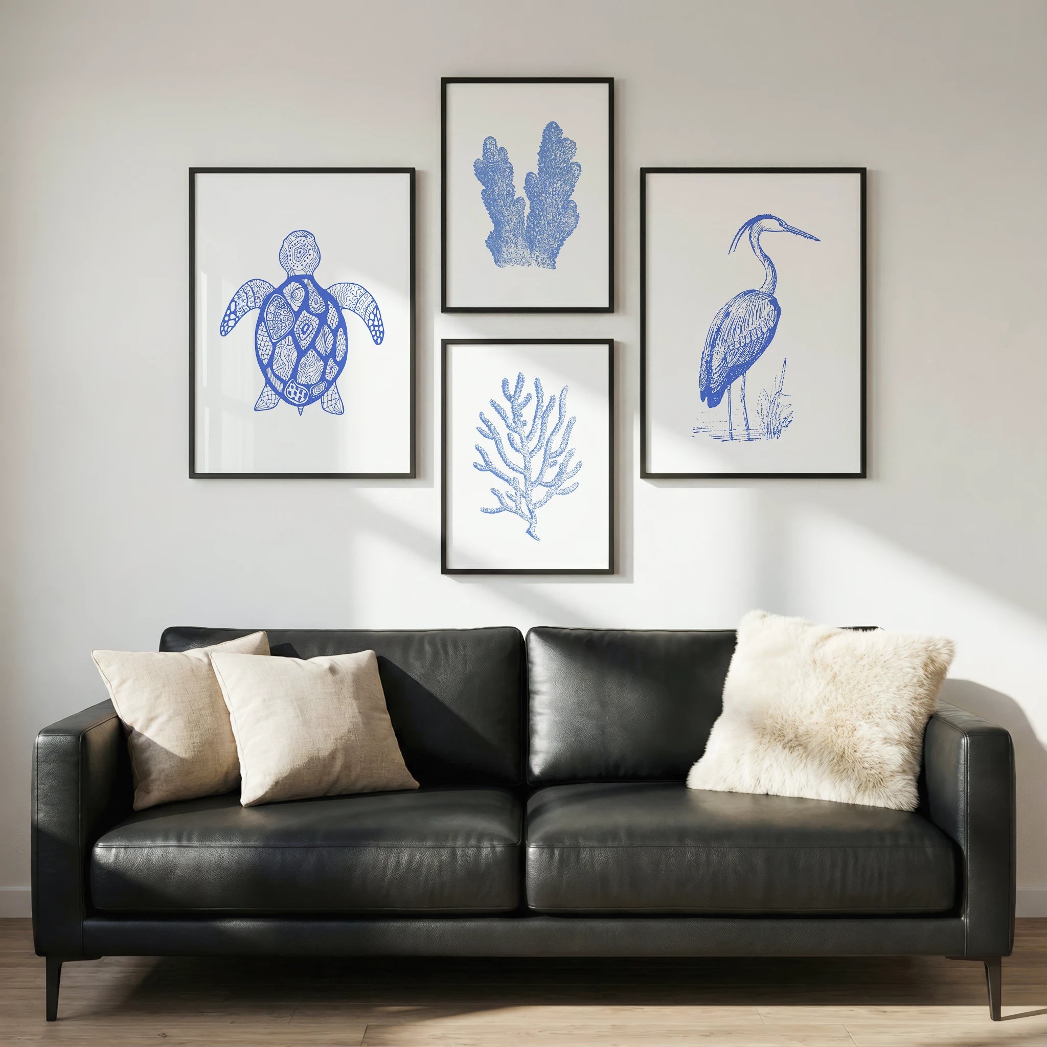 Minimalist Gallery Wall Photo Mockup