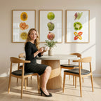 Scandinavian Dining Room Photo Mockup