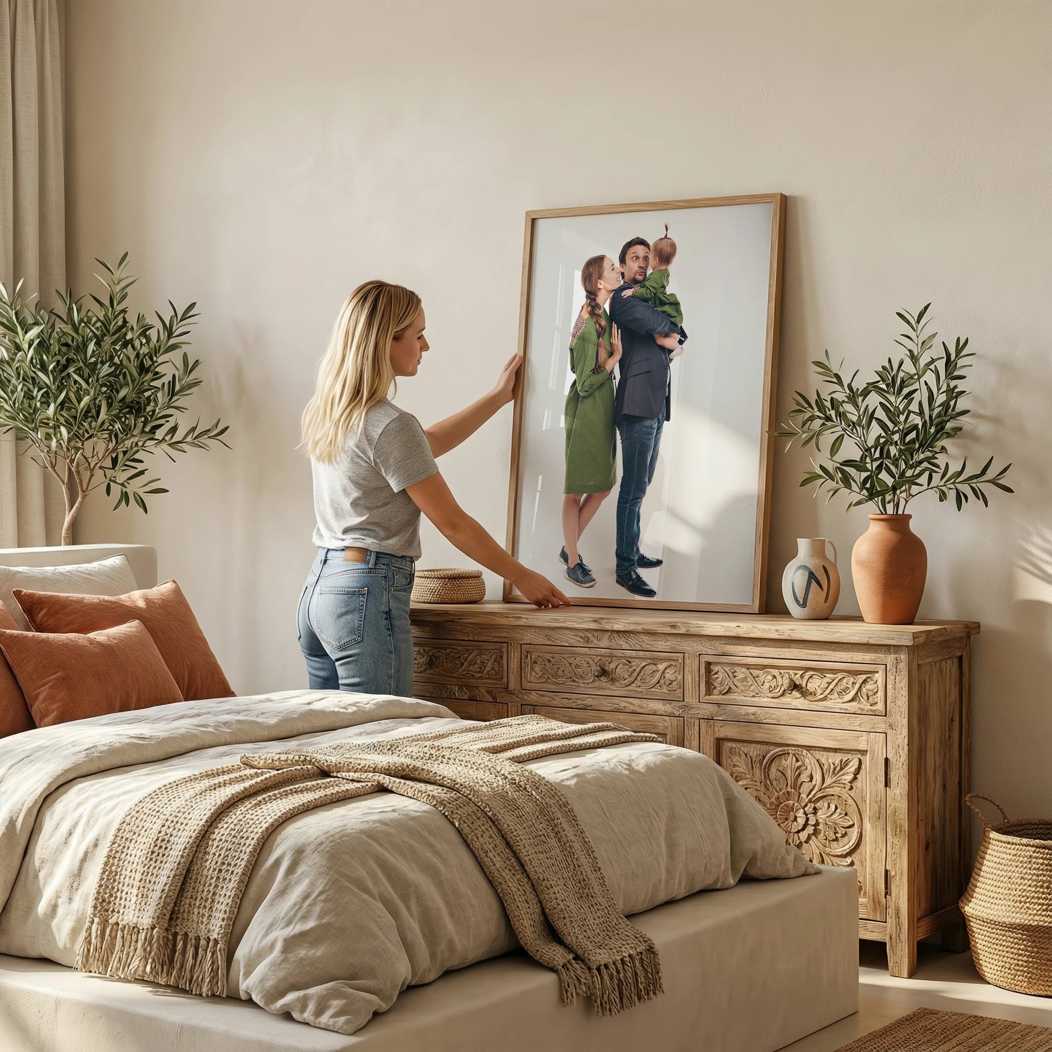 Rustic Bedroom Photo Mockup