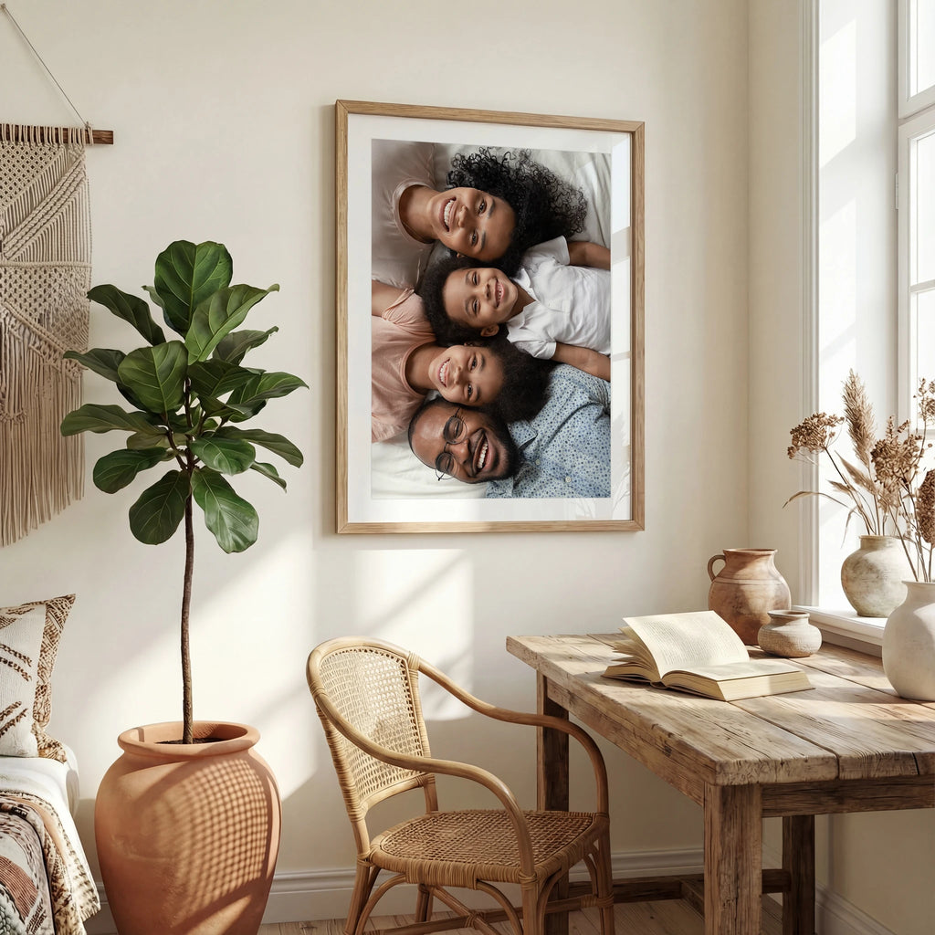 Bohemian Bedroom Photo Mockup