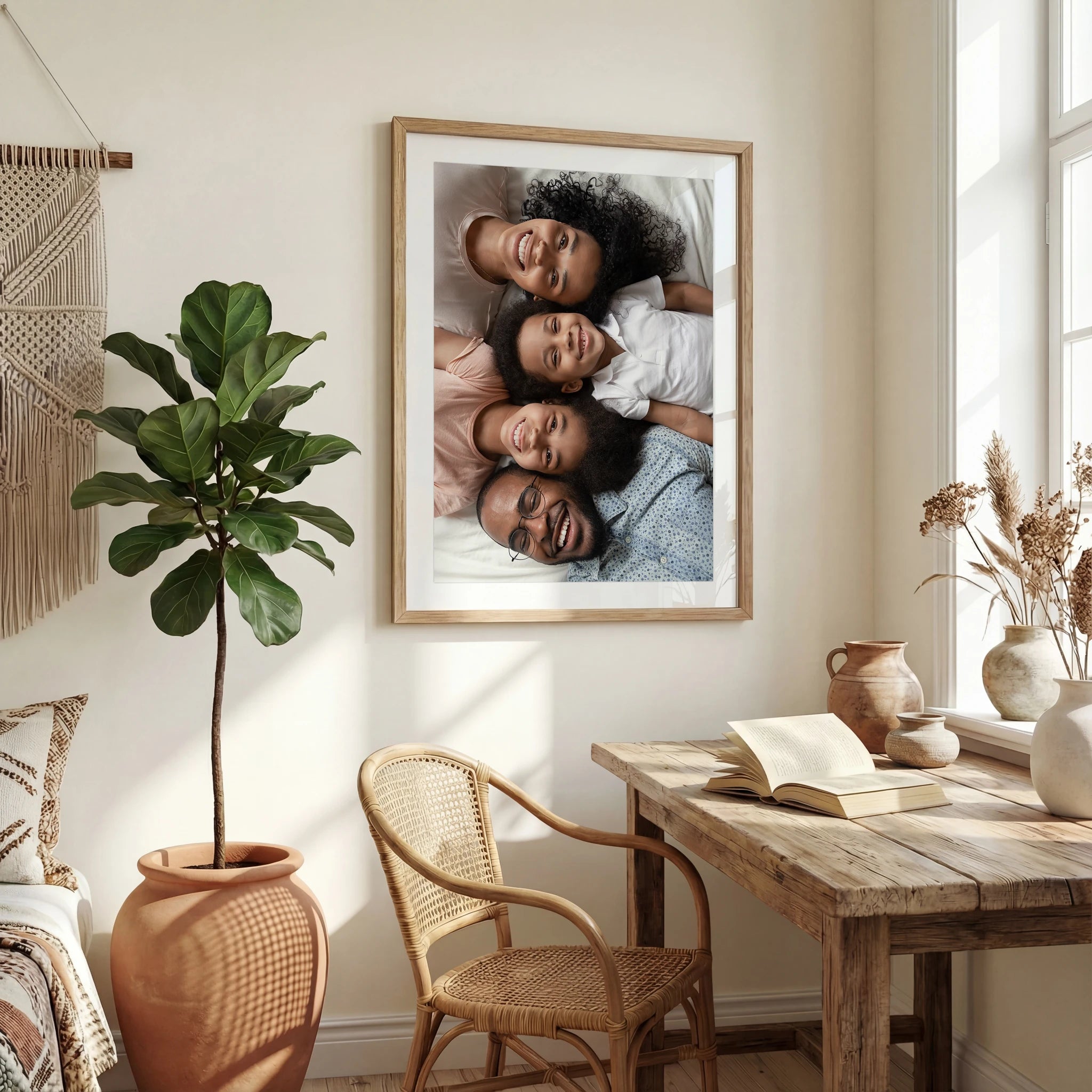 Bohemian Bedroom Photo Mockup