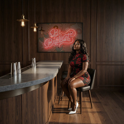 Contemporary Bar Photo Mockup