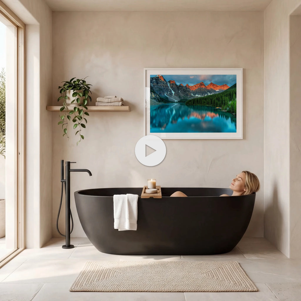 Organic Modern Bathroom Video Mockup