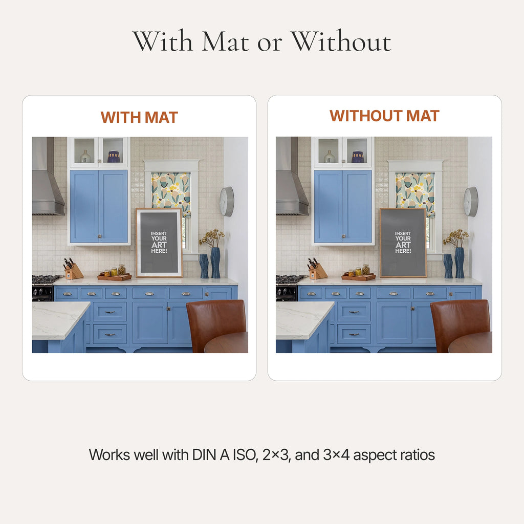 Traditional Kitchen Photo Mockup