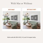 Contemporary Living Room Photo Mockup