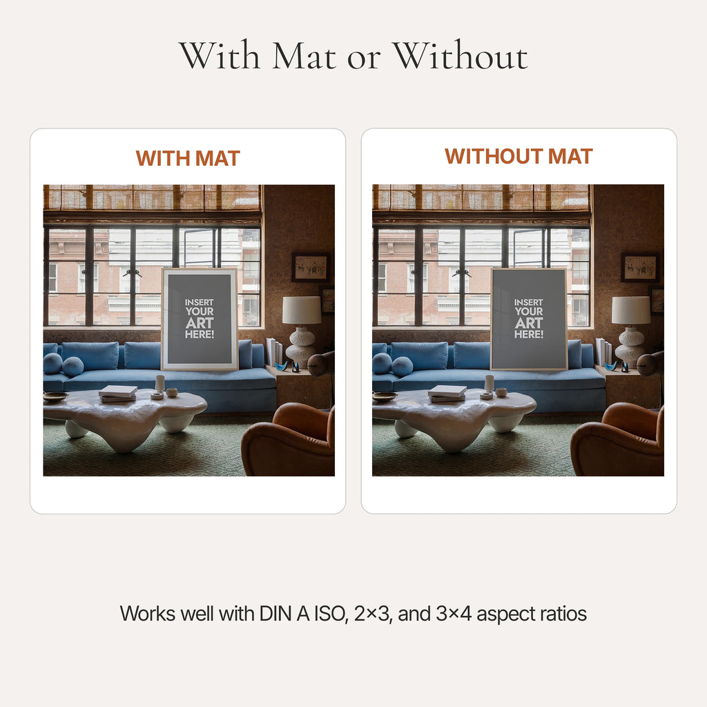 Living Room Photo Mockup