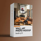 Wall Art Photo Mockup Bundle — Golden Hour v2