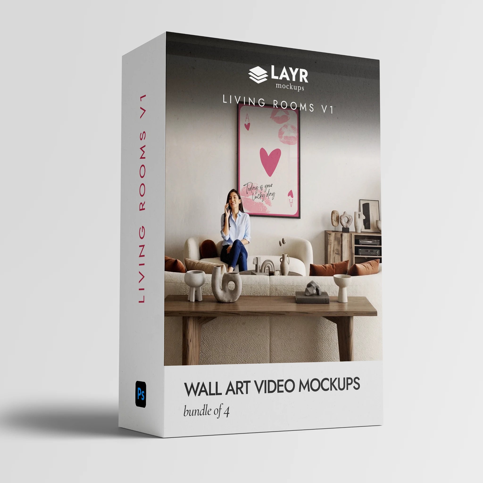 Portrait Wall Art Mockups