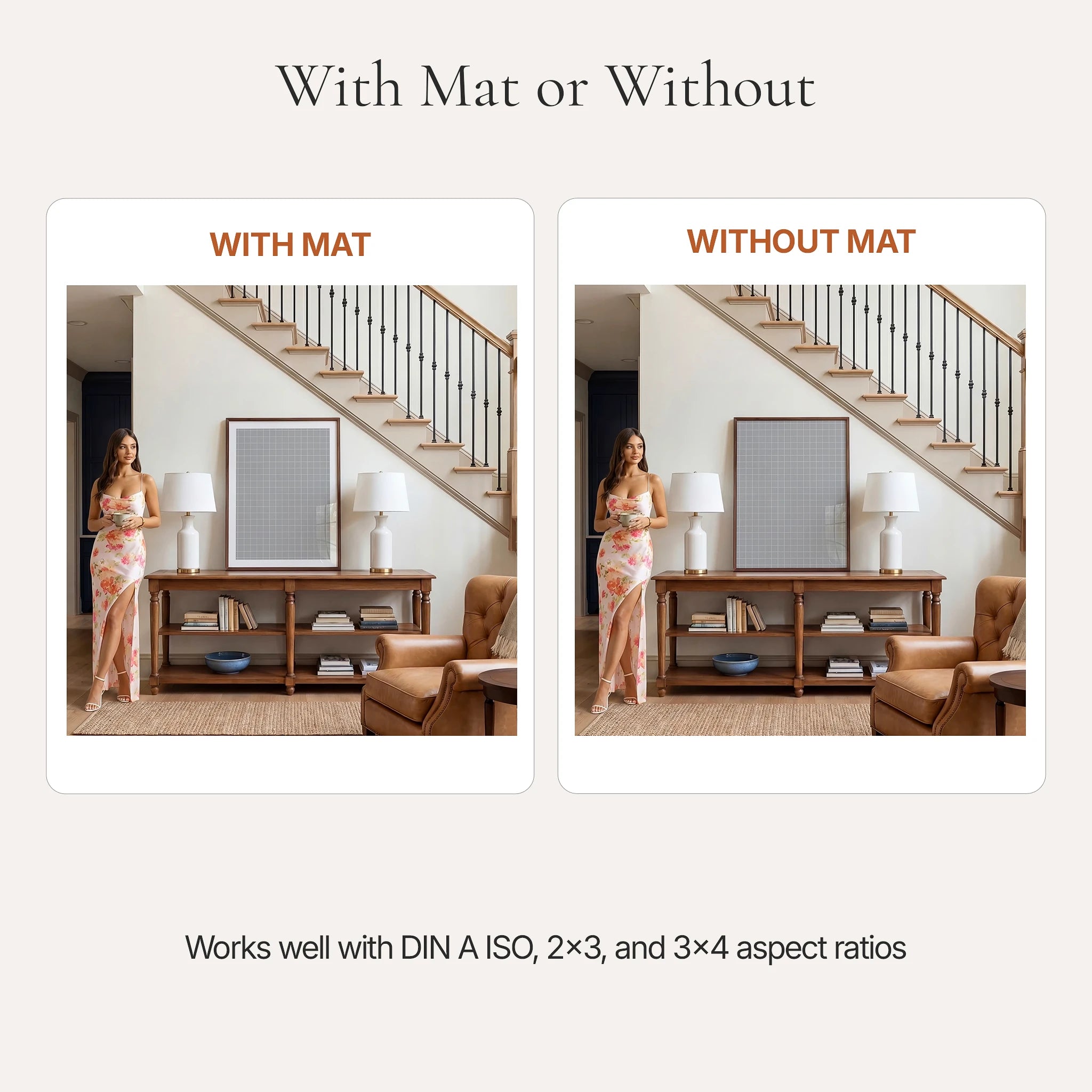 Traditional Staircase Video Mockup