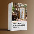 Wall Art Photo Mockup Bundle — Soft Light Homes v2