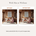 Rustic Living Room Video Mockup