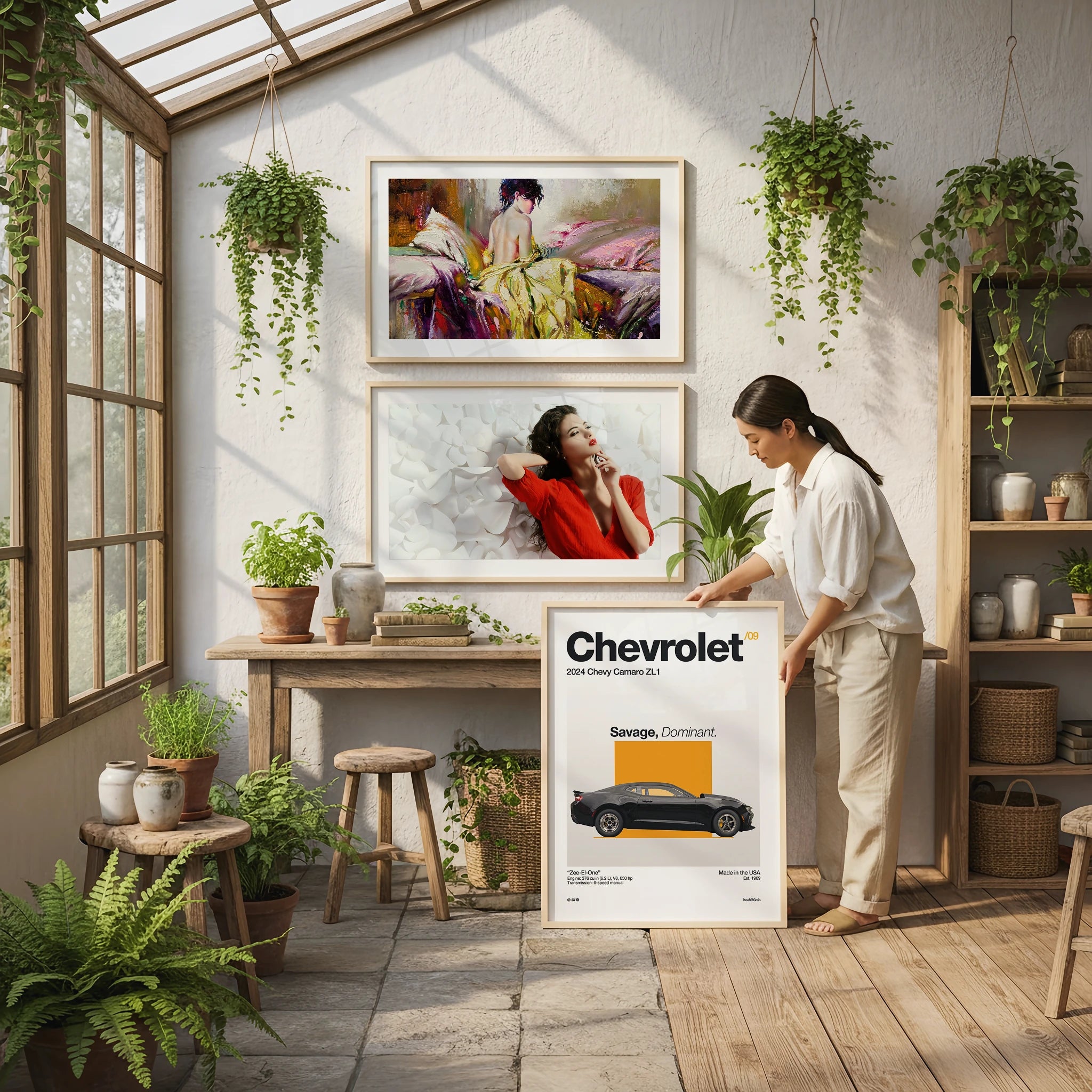 Greenhouse Studio Photo Mockup