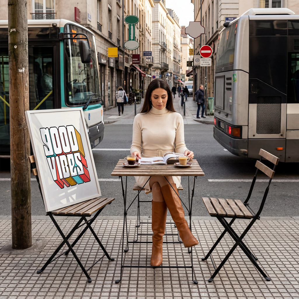 Streetside Cafe Photo Mockup