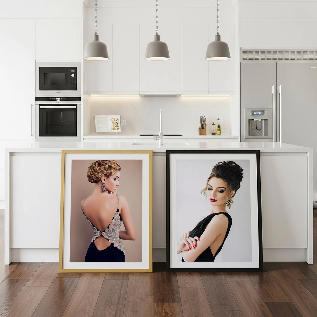 Contemporary Kitchen Photo Mockup