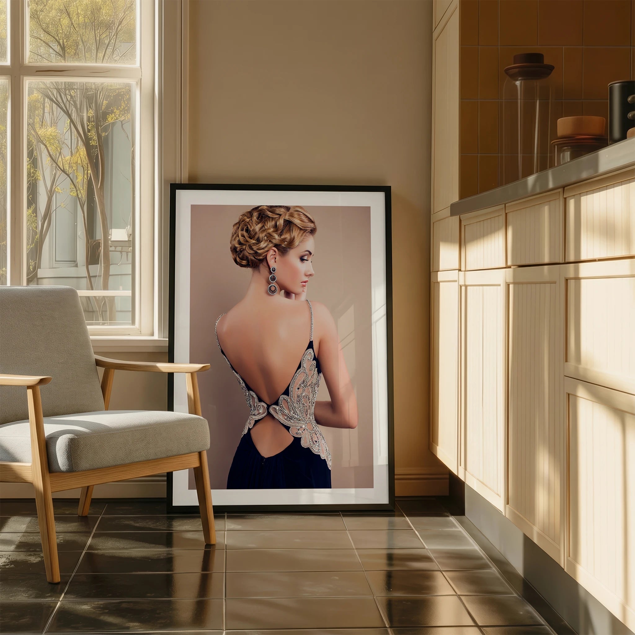 Minimalist Kitchen Photo Mockup