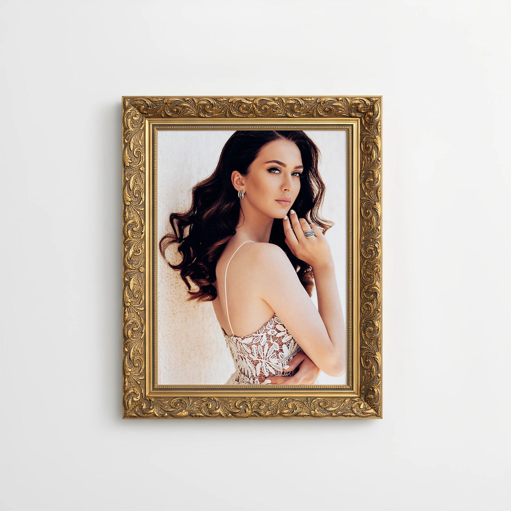 Ornate Frame Photo Mockup