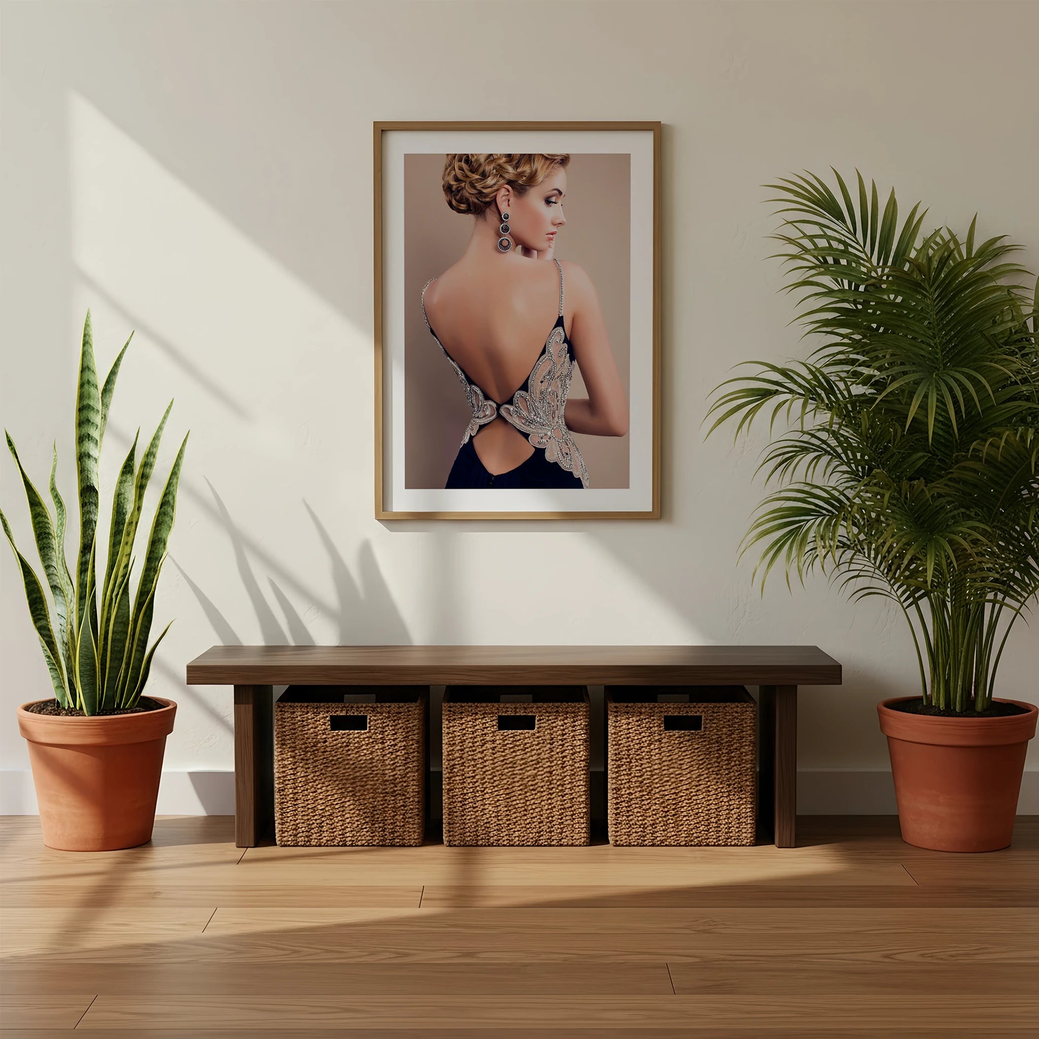 Minimalist Entryway Photo Mockup