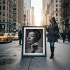 Autumn City Street Photo Mockup