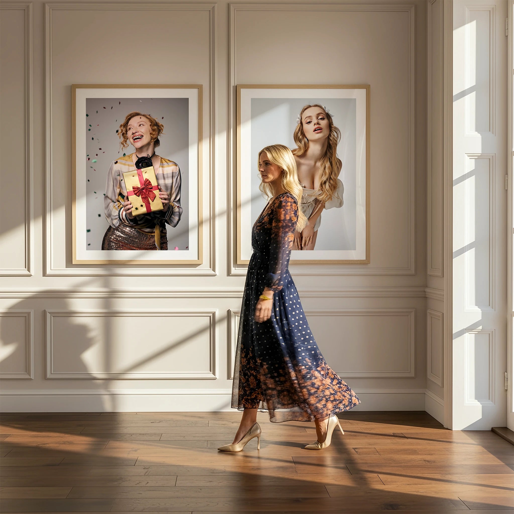 Traditional Hallway Photo Mockup