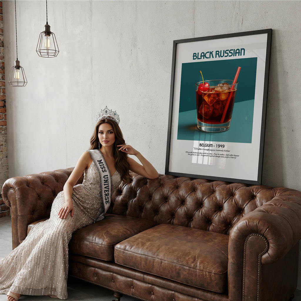 Industrial Loft Living Room Photo Mockup