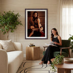 Organic Modern Living Room Photo Mockup