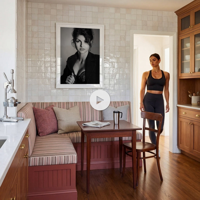 Traditional Breakfast Nook Video Mockup
