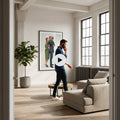 Contemporary Living Room Video Mockup