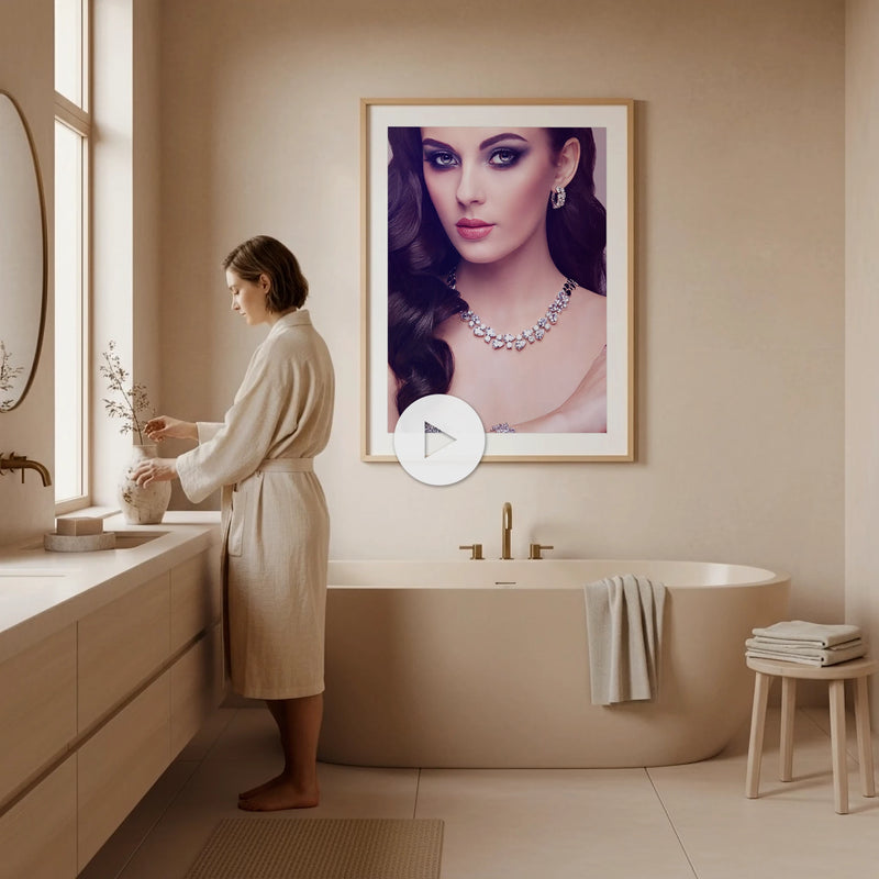 Japandi Bathroom Video Mockup