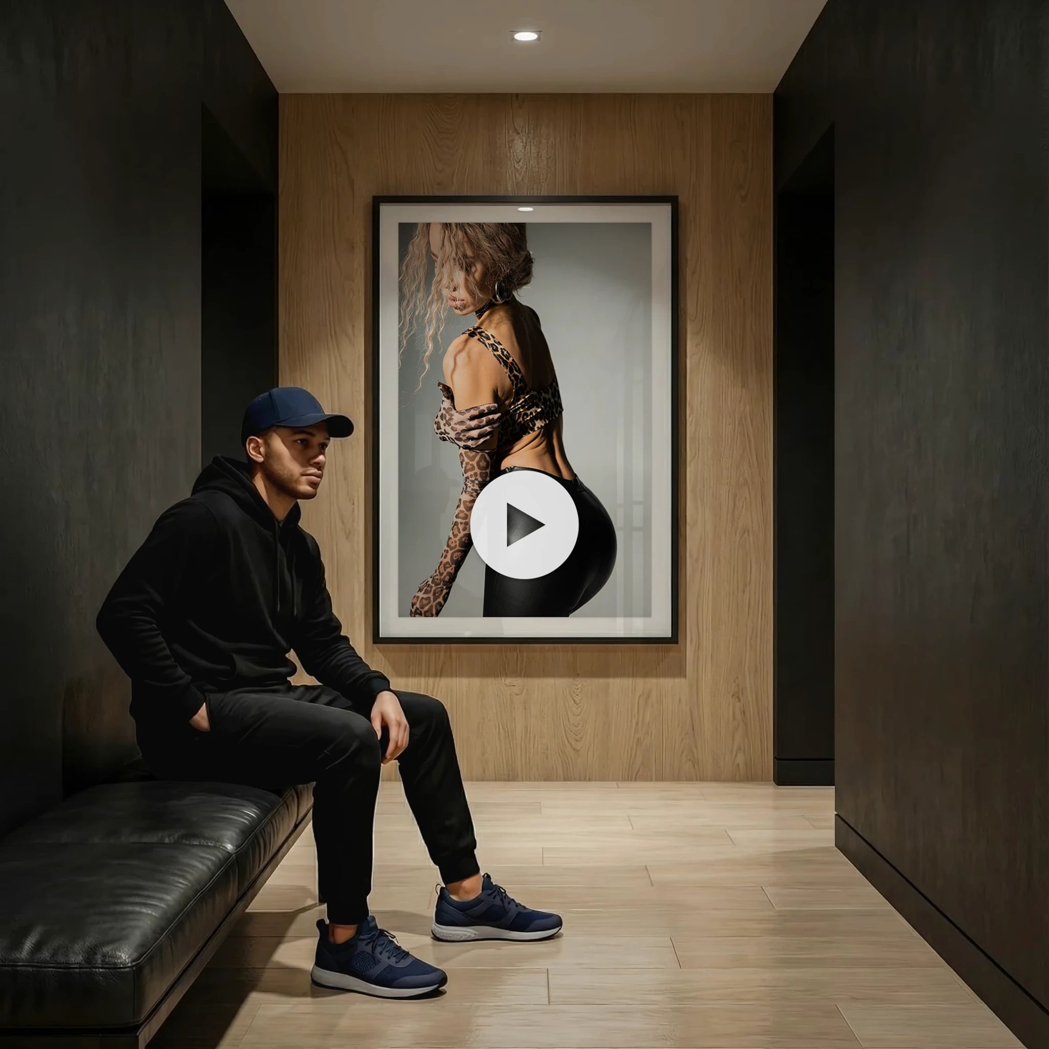 Traditional Hallway Video Mockup