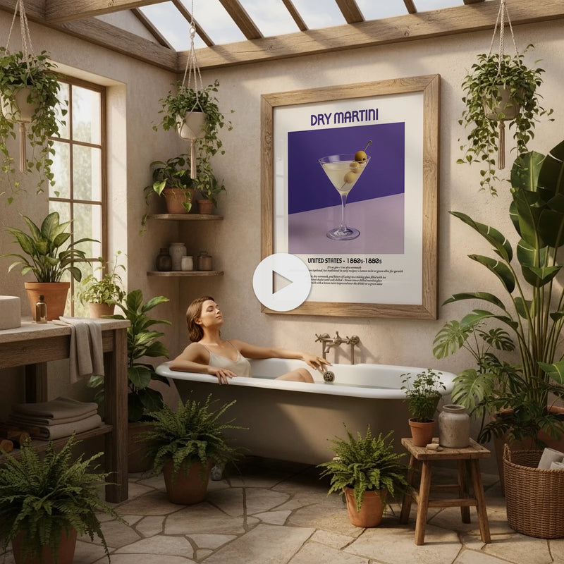 Greenhouse Bathroom Video Mockup
