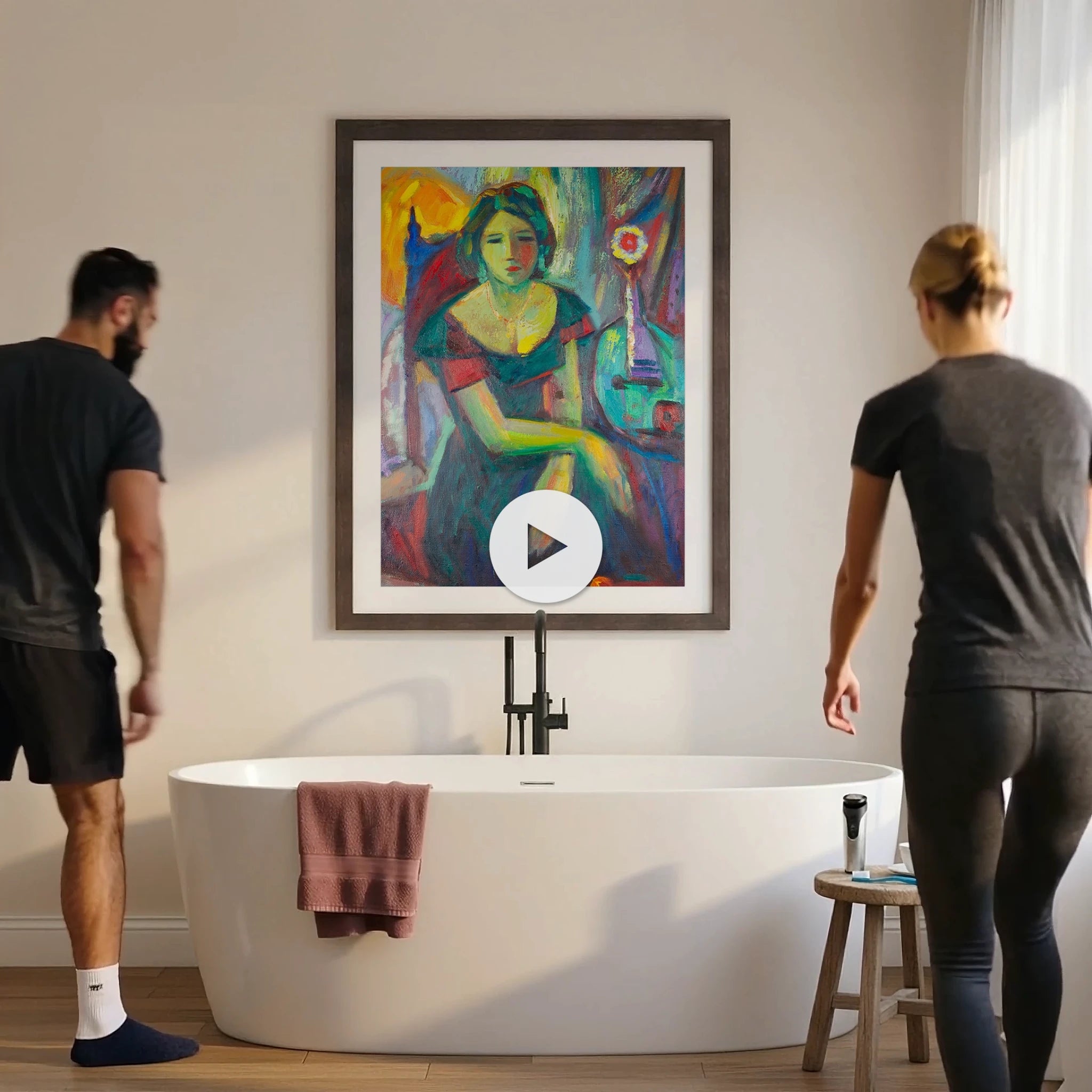 Minimalist Bathroom Video Mockup