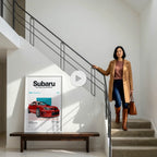 Minimalist Staircase Video Mockup