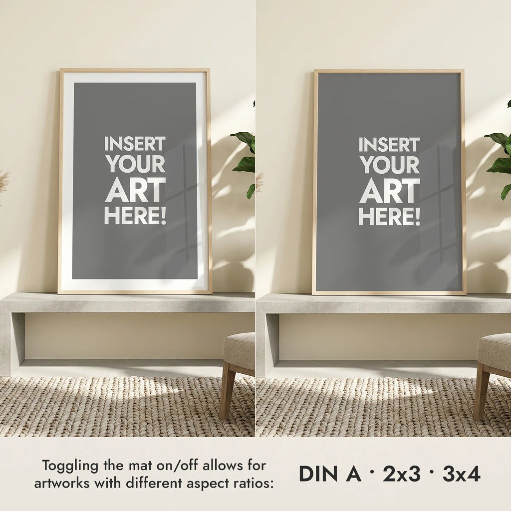 Wall Art Photo Mockup Bundle — Soft Light Homes v2
