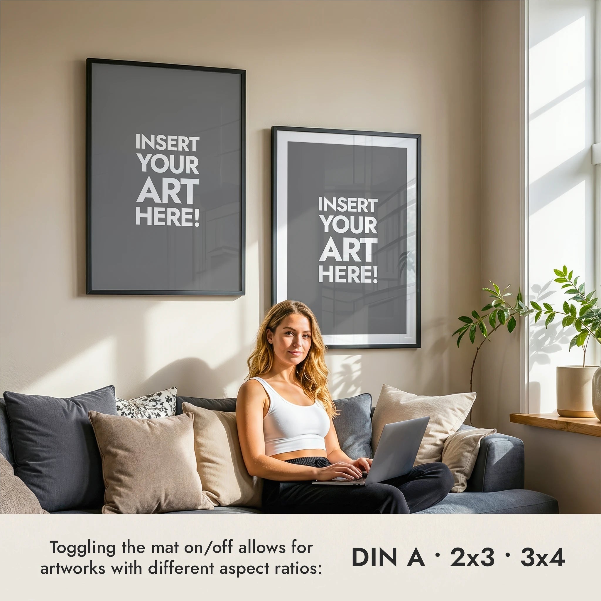 Wall Art Photo Mockup Bundle — Golden Hour v2