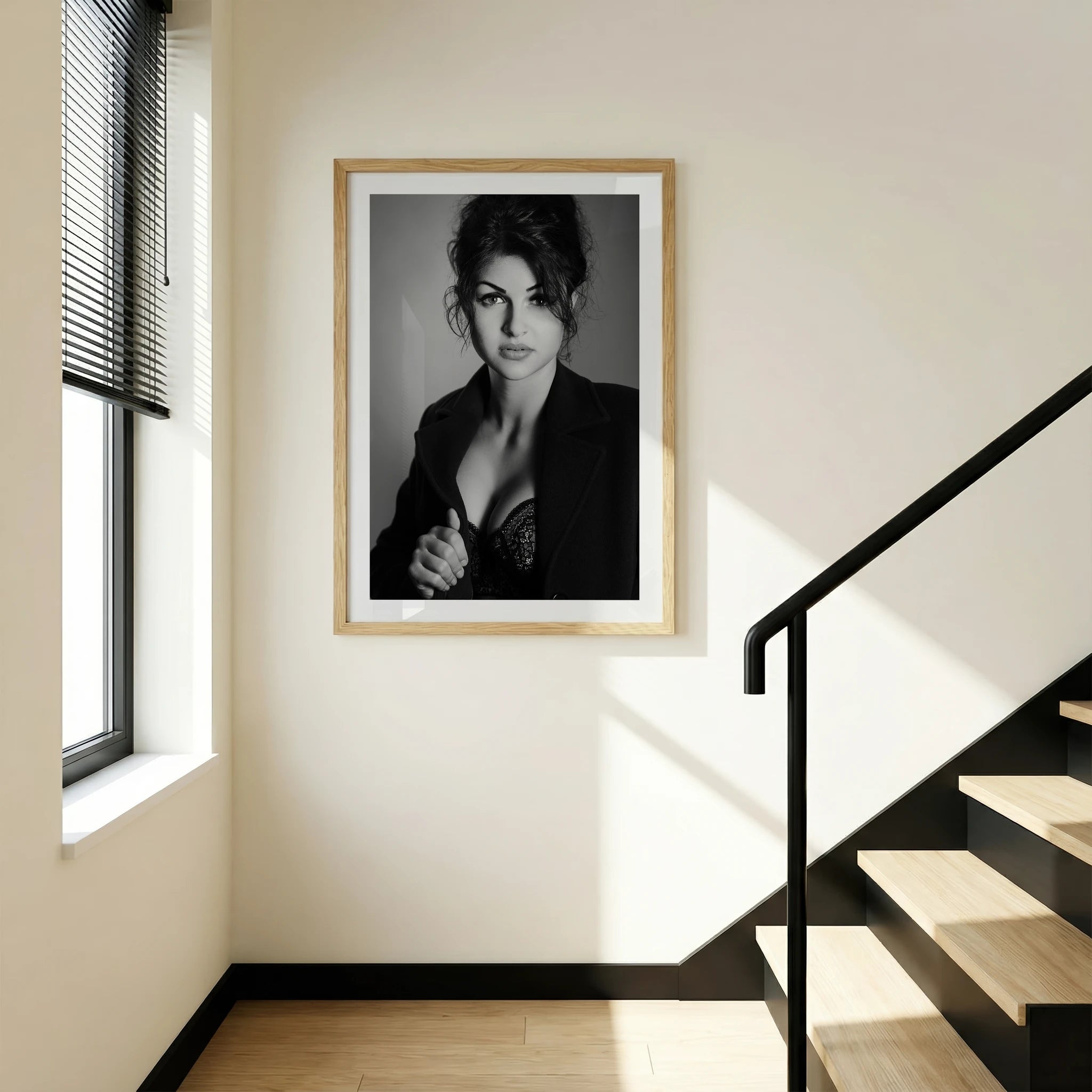 Minimalist Staircase Photo Mockup