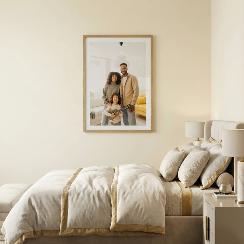 Minimalist Bedroom Photo Mockup