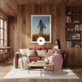 Rustic Living Room Video Mockup