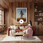Rustic Living Room Video Mockup