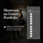 Vertical Framed Video Mockup — Man Sitting in a Hallway