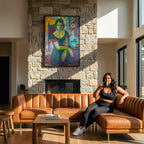 Organic Modern Living Room Photo Mockup