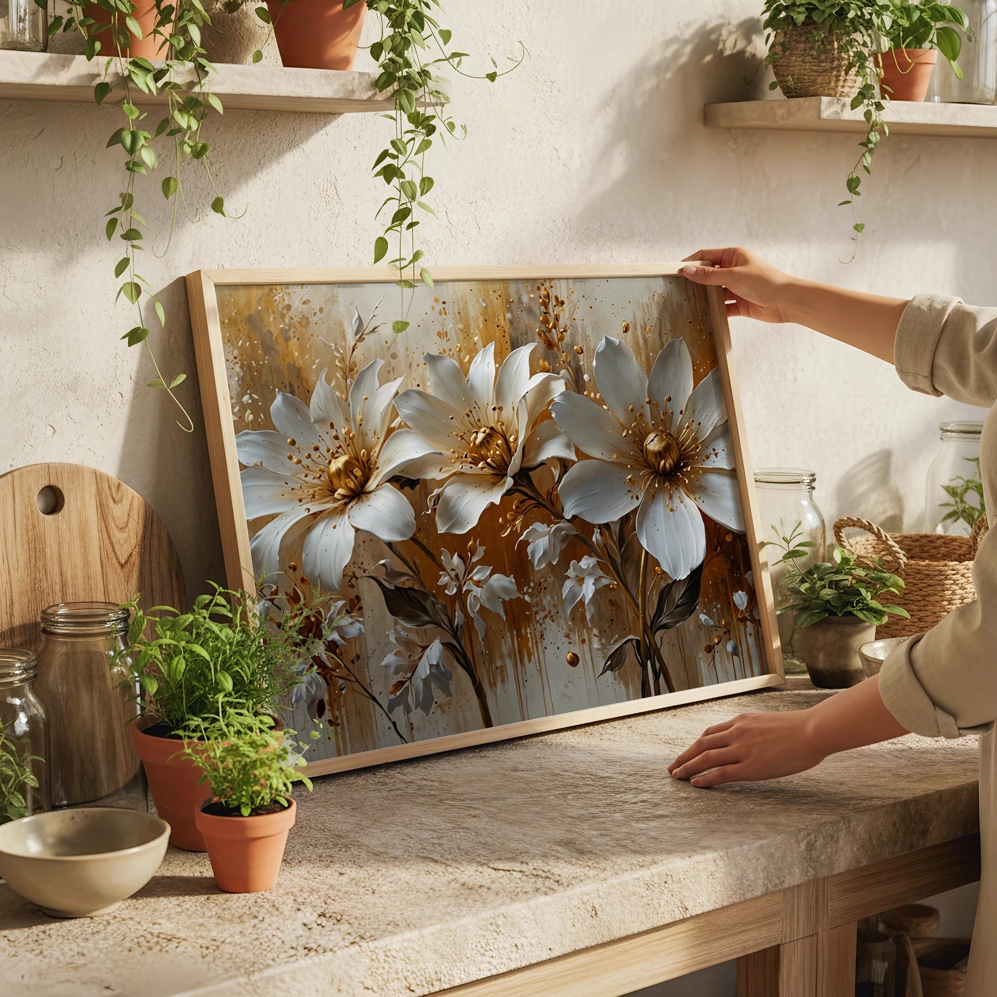 Greenhouse Kitchen Photo Mockup