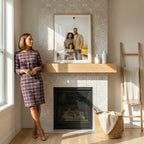 Traditional Fireplace Photo Mockup