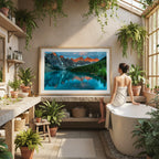 Greenhouse Bathroom Photo Mockup