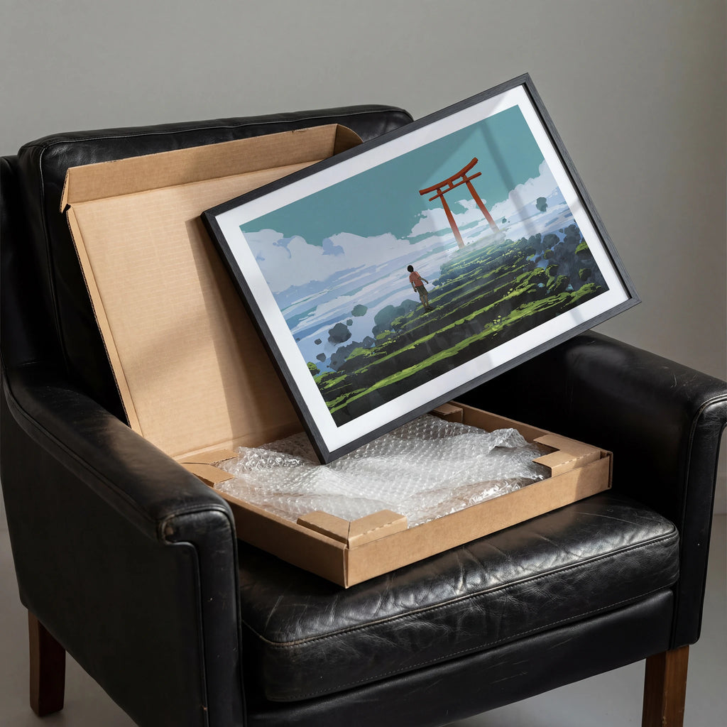 Industrial Loft Living Room Photo Mockup