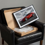 Industrial Loft Living Room Photo Mockup