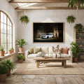 Greenhouse Living Room Photo Mockup