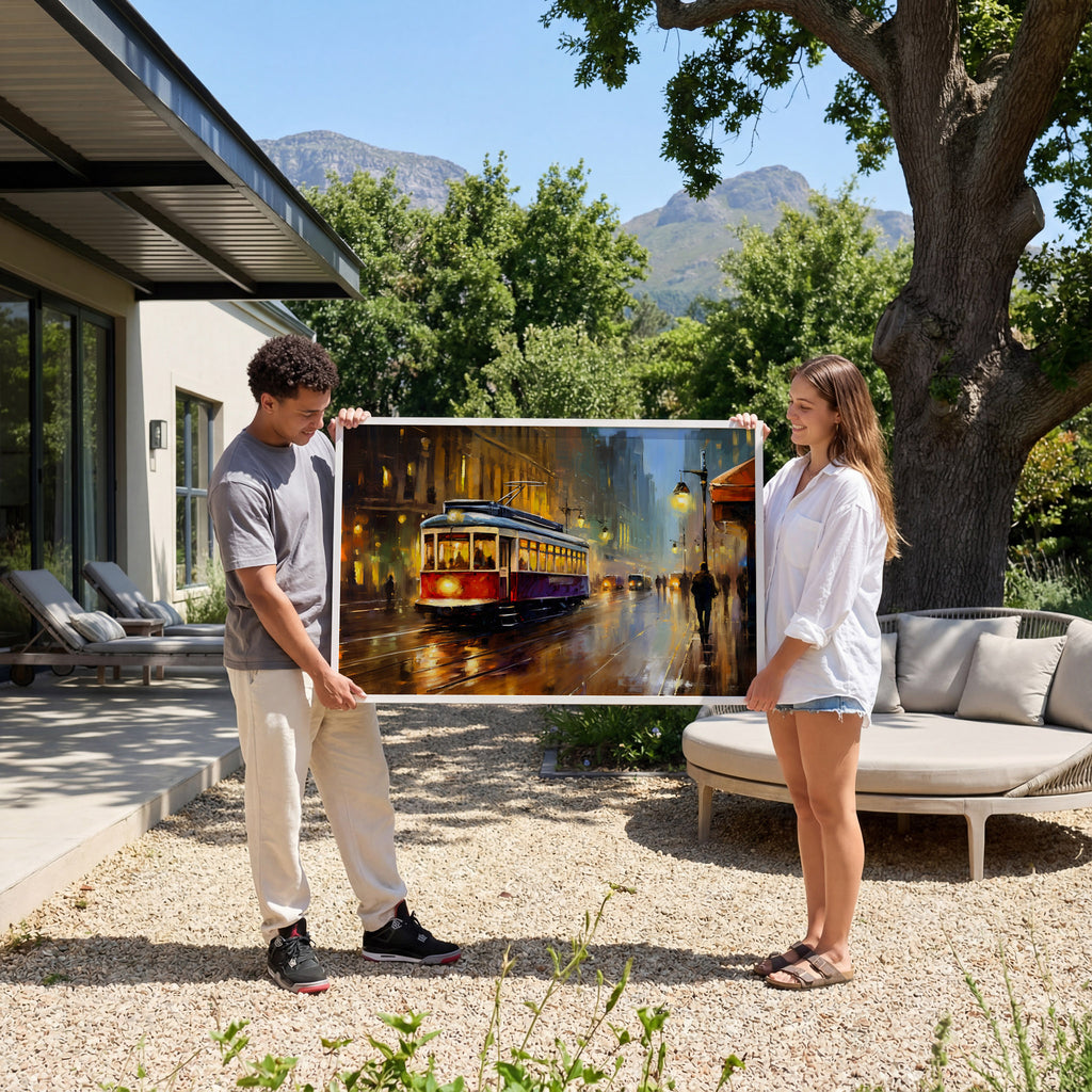 Contemporary Patio Photo Mockup