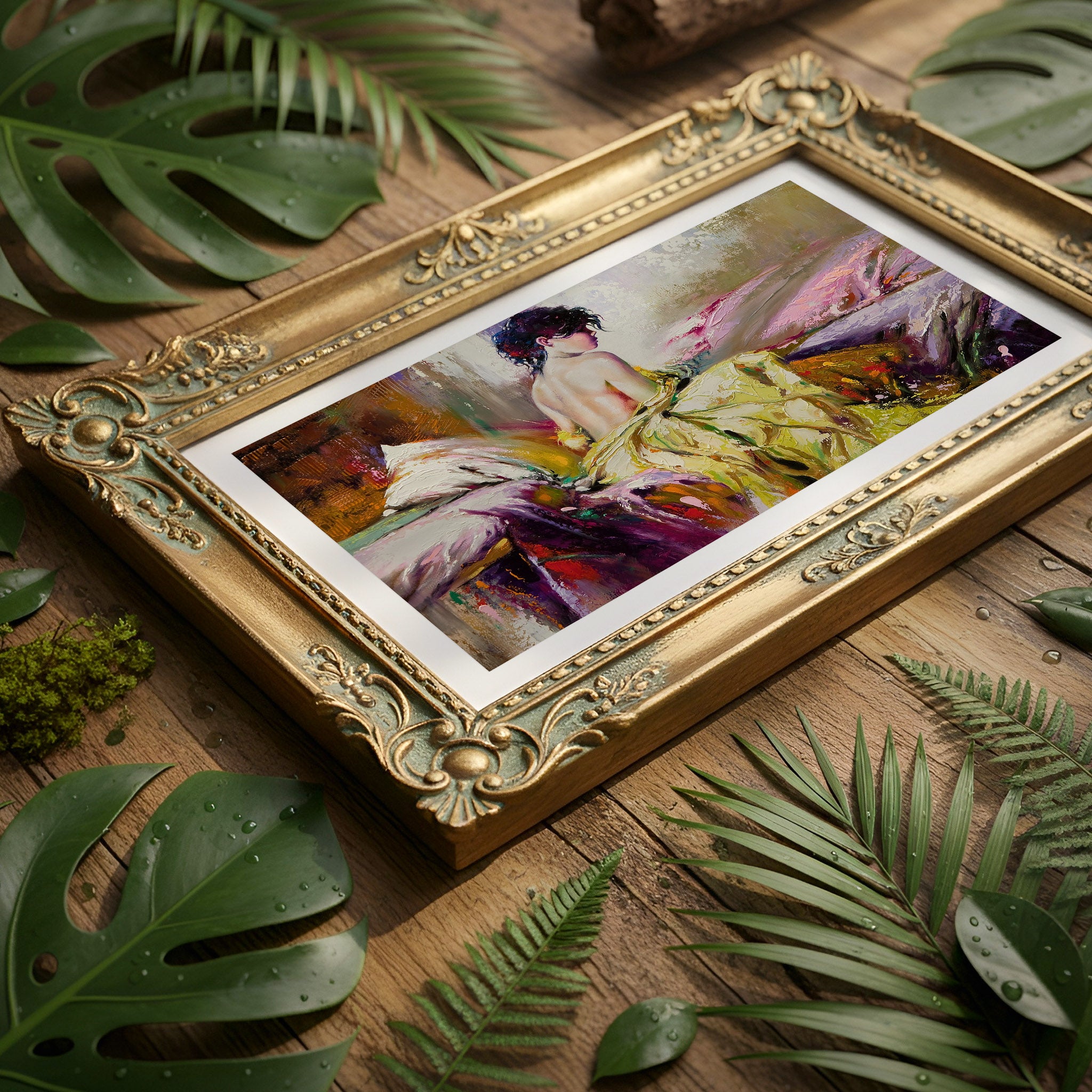 Tropical Countertop Photo Mockup