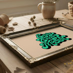 Rustic Studio Frame Photo Mockup