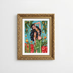 Ornate Frame Photo Mockup